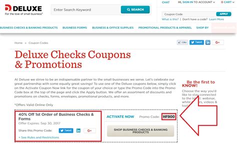 Promo code for deluxe checks - These coupons and coupon codes have received the highest click engagements by DELUXE users. Reveal this Deluxe promo code to get 40% Off your 1st Order of …